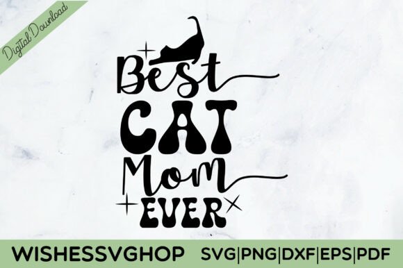 Cat Mom SVG for Crafts and Graphics Review