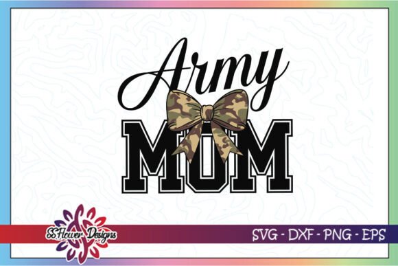 Coquette Bow Army Mom SVG: Crafts & Graphics Review