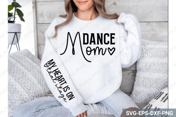 Dance Mom Sleeve SVG: Premium Graphics for Crafts
