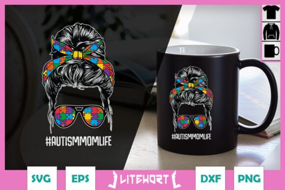 How to Be an Amazing Mom Autism SVG: Graphics for Crafts