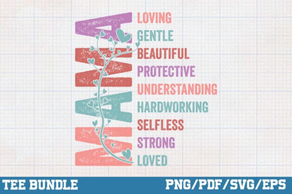 Mama PNG & SVG: Essential Graphics for Crafts