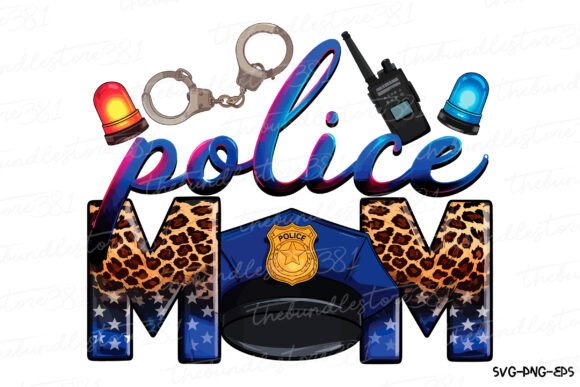 Police MOM SVG: Crafts and Graphics Review