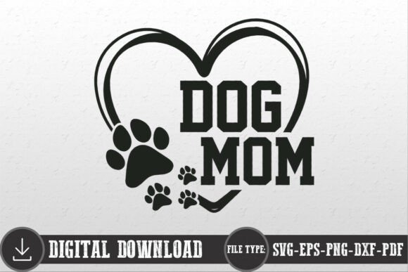 Review: Dog Mom Shirt SVG Heart Paw Mama Design