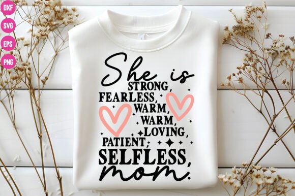 She is Strong Mom: Graphics for Crafts