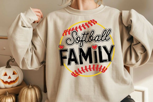 Softball Family SVG: Graphics for Crafts