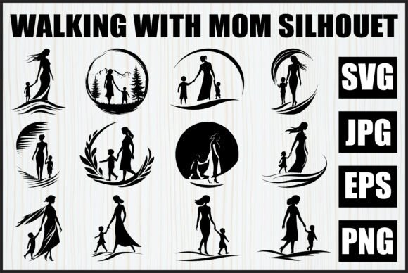 Walking with Mom SVG: Crafts & Graphics Review